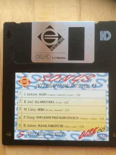 Keyboardsongs disk per gem - 66,
