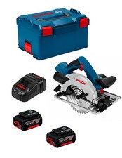 Bosch professional sega circolare bosch gks 18v-57 g (2 x 5,0ah + gal1880cv + l-