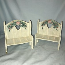 Small Wood Benches Lot of 2