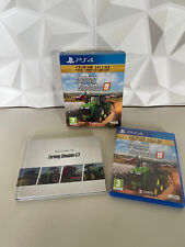 Farming Simulator 19 artbook + gioco Playstation 4 PS4 fattoria trattori