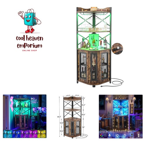 Mobile bar angolare - , rustico