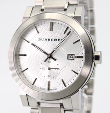 BURBERRY 42mm Silver Dial