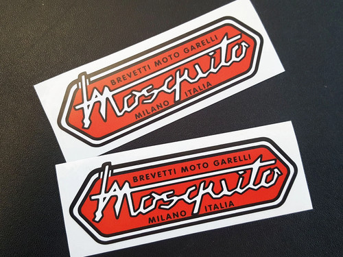 Garelli mosquito adesivi - mosquito,