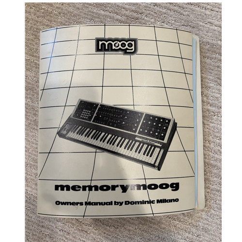 Moog memorymoog raccoglitore - memorymoog,