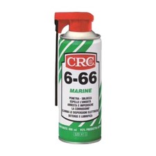 CRC 6-66 MARINE 400 ml SBLOCCANTE LUBRIFICANTE PROTETTIVO DETERGENTE NAUTICA
