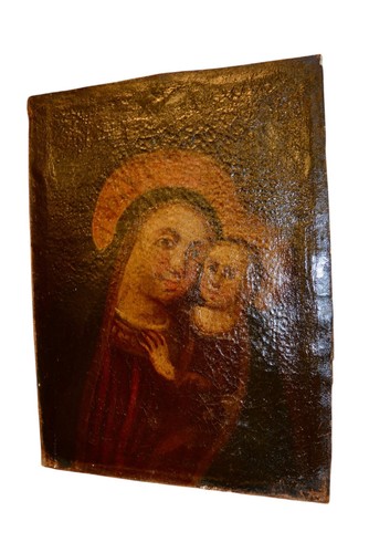 Antico dipinto religioso - dipinto,
