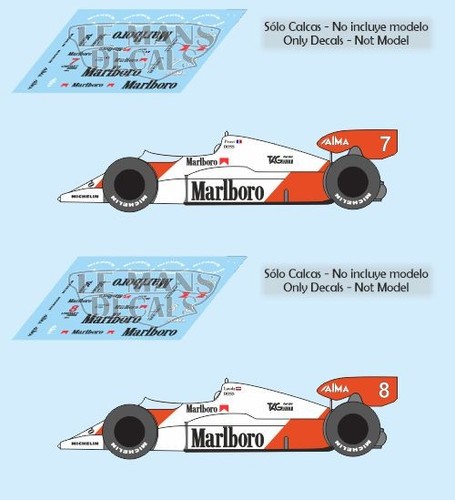Decals mclaren mp4 - decals,