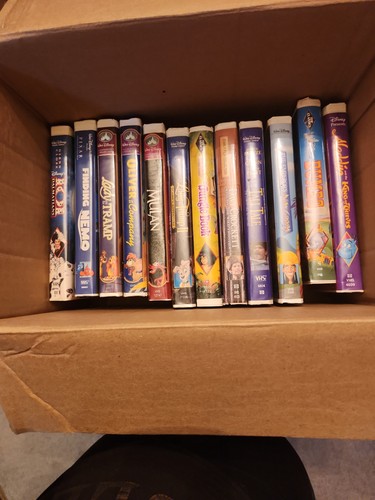 Lot vhs walt disney - vhs, disney,