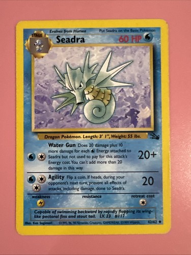 Carta pokémon seadra - pokÉmon, seadra.