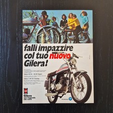 1972 gilera original ad - -,
