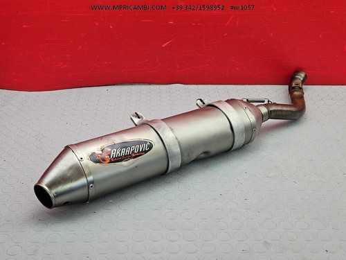 Scarico akrapovic silenziatore - scarico,