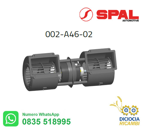 Ventilatore abitacolo spal - abitacolo,