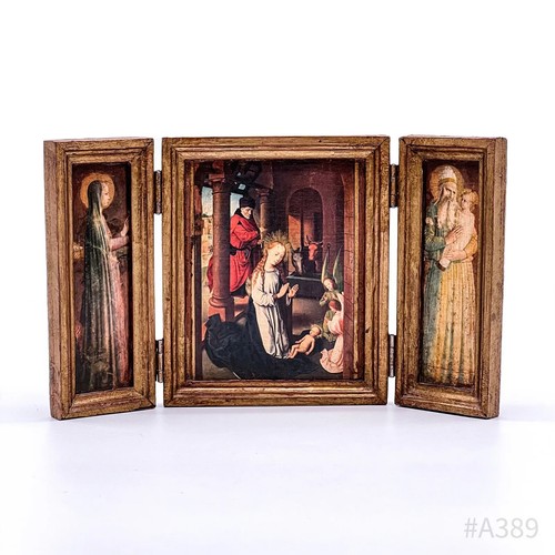 Trittico maria con bambino - maria,