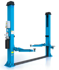 Ponte sollevatore a 2 colonne 4 TON TRIFASE CON BASE SPIN