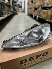 Faro proiettore anteriore sinistro Peugeot 206 '98 (Depo 550-1120L-LD-EM)