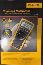 Multimetro digitale Fluke 179 True-RMS con retroilluminazione e temperatura nuovo