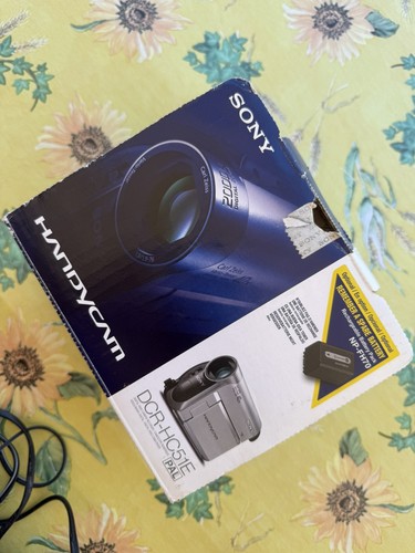 Sony handycam dcr hc51e minidv - handycam, dcr-hc51e
