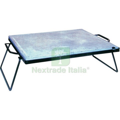 1pz pietra ollare con - telaio, e