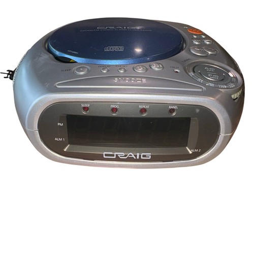 Radio sveglia doppia craig - radio,
