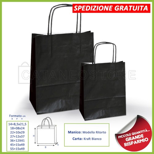 Borse shopper carta manico - borse,