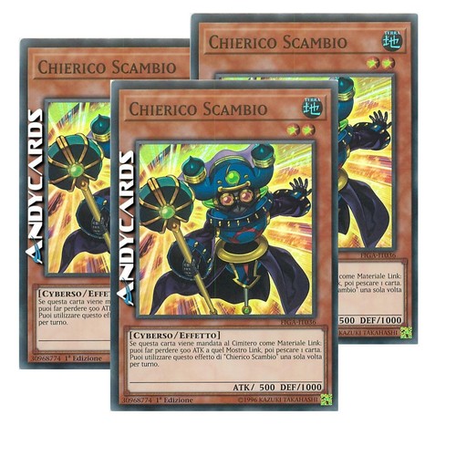 Chierico scambio swap - 3x, •