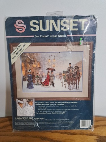 Sunset kit punto croce - sunset,