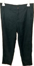 Pantalone uomo effetto velluto verde bosco