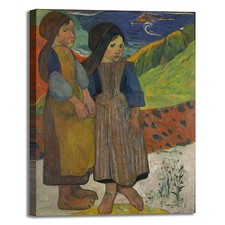 Gauguin ragazze bretoni al
