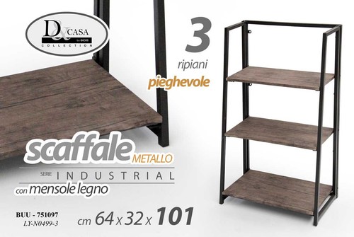 Mobile scaffale metallo 3 - scaffale,