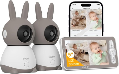 Baby monitor 3mp iegeek - monitor, 2k/3mp