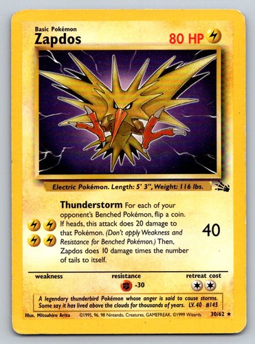 Zapdos fossil pokemon - 30/62,