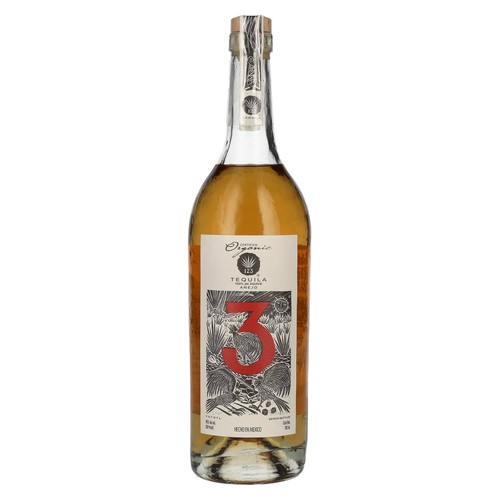 Tequila 123 tres añejo - tres,