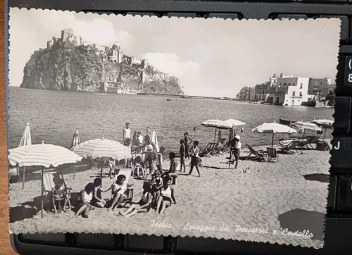 Cartolina ischia napoli - cartolina,