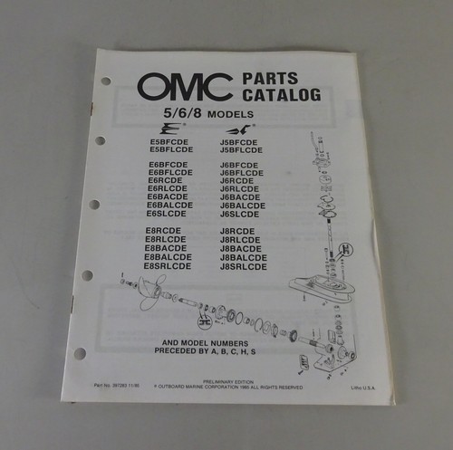 Catalogo ricambi omc evinrude - ricambi,