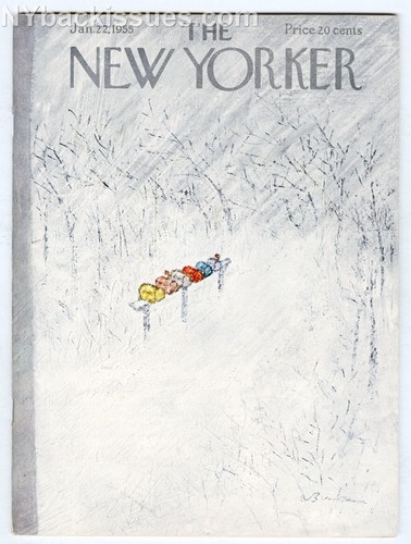 New yorker magazine january - new,