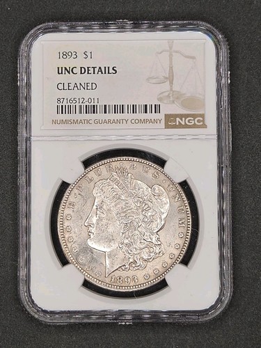 1893 morgan dollar ngc - morgan,