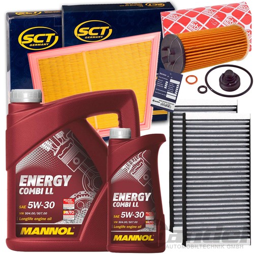 Kit filtro olio mannol - olio,