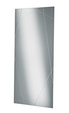 Specchio rettangolare decorato