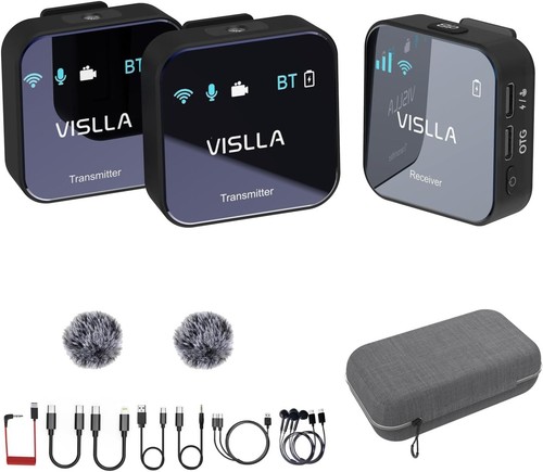 Vislla microfono wireless - vislla,