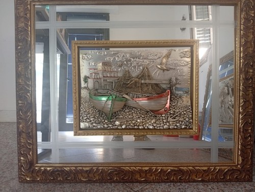 Quadro specchio argento 925 - quadro,