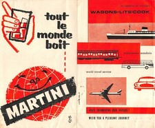 02619 "WAGON LITS - COOK / PORFOLIO PUBBLICIZZATO MARTINI & ROSSI" ORIG.