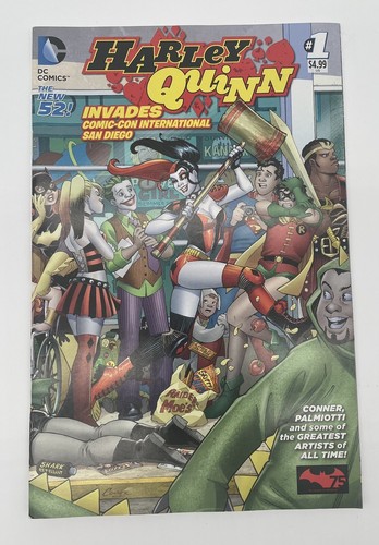 Harley quinn invades - quinn, comic-con