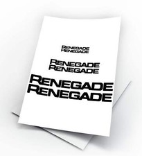 Jeep Renegade Kit adesivi Auto