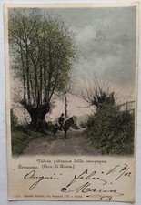 Cartolina Genzano veduta