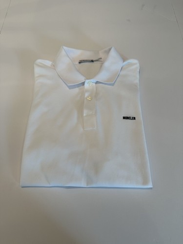 Polo moncler uomo bianca - polo,