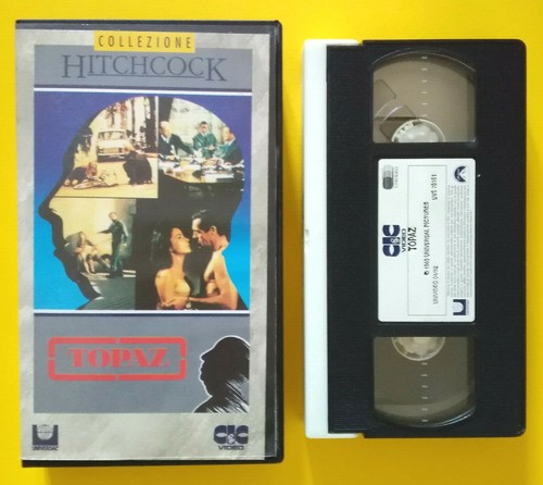 Vhs topaz film thriller - vhs,