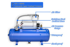 Compressore Hookah Diving 12 Volt Dive 4+ ORE SU BATTERIA 1- 50AH 1.6GAL 150 PSI