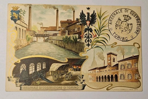 Cartolina militare arsenale - cartolina,