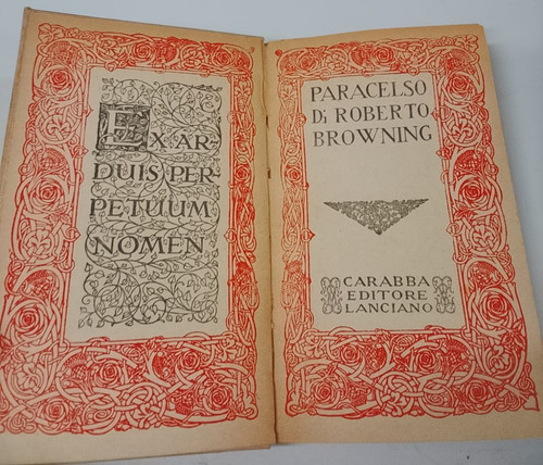Browning robert paracelso - browning,