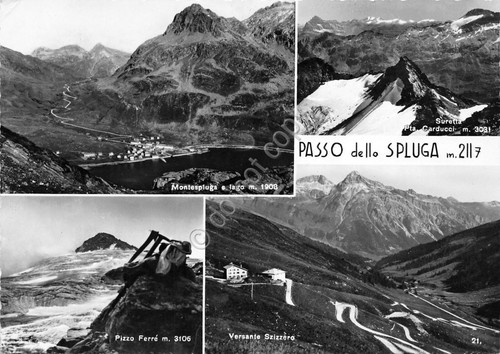 Cartolina postcard passo - -,